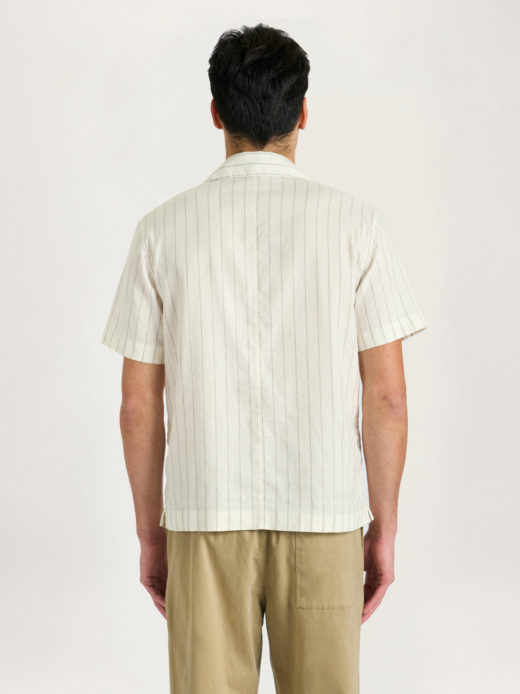 The Lido Stripe Cuban Collar Shirt