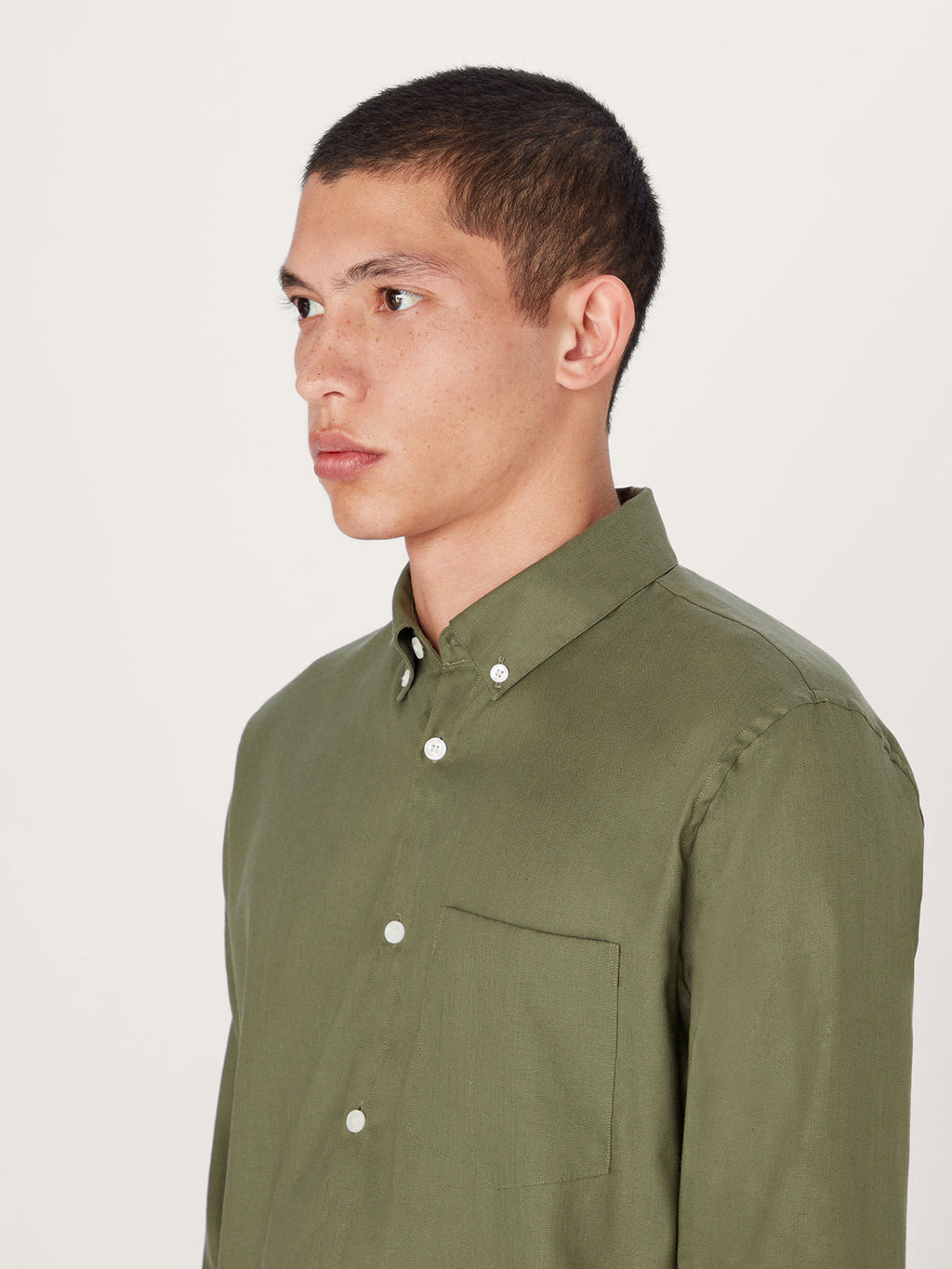 The All Day Shirt Linen Collared