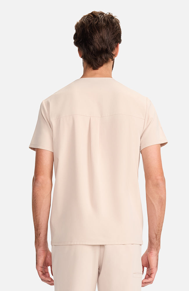 Men's Vapor 3-Pocket V-Neck Seamed Scrub Top