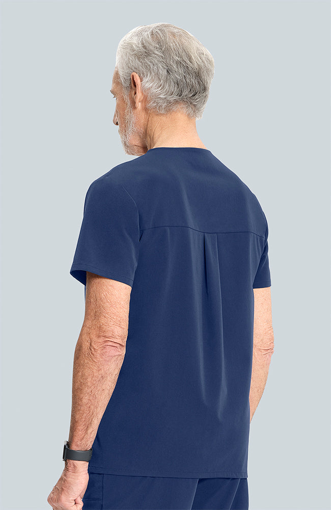 Men's Vapor 3-Pocket V-Neck Seamed Scrub Top